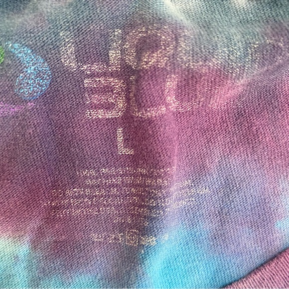 Pink Floyd Liquid Blue L Mens Graphic T-shirt Tie-Dye Dark Side Of The Moon Tee - Picture 4 of 4